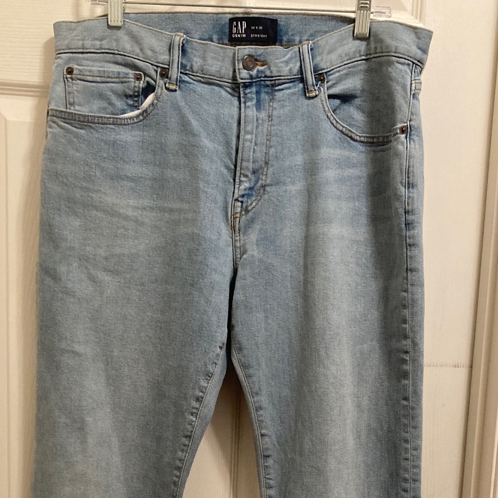 Gap denim straight size 34x30